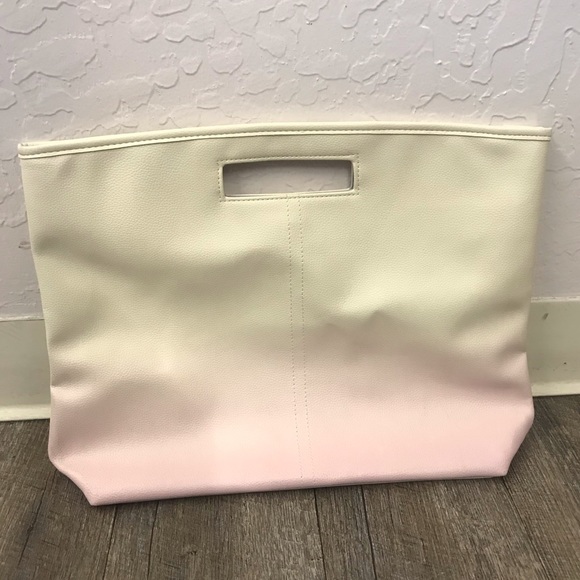 Merona Handbags - ❇️Merona Ombré White>Purple Tote/Handbag/Purse EUC